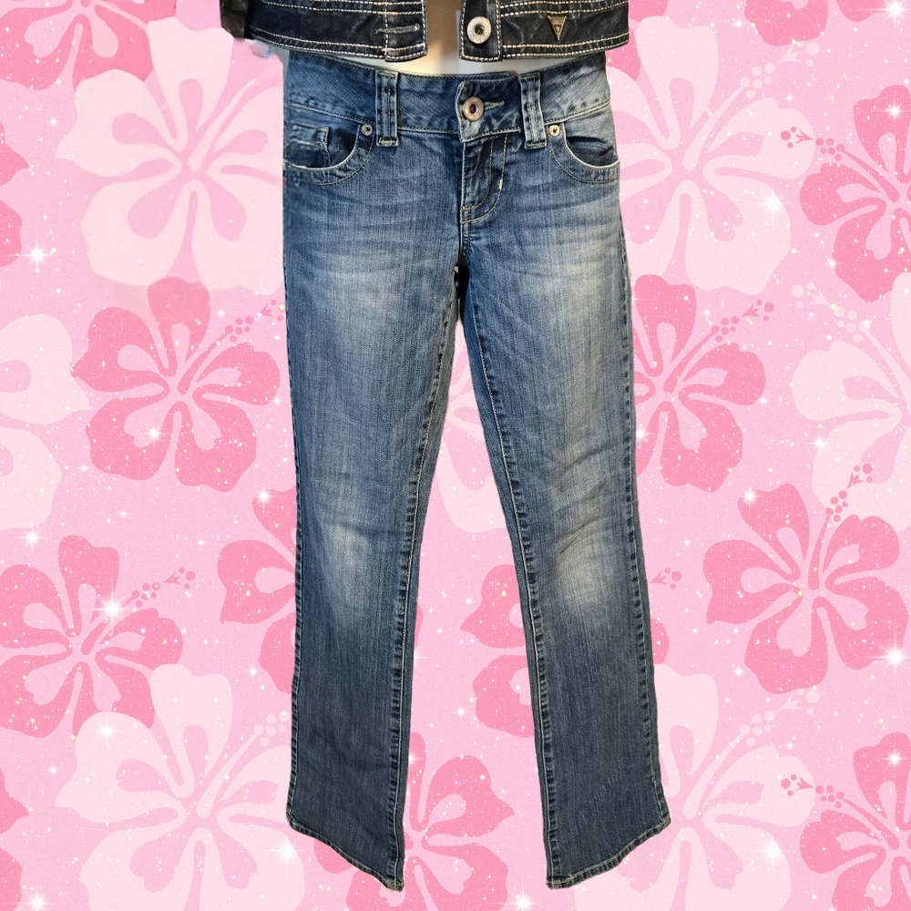 Superlow Y2K Guess Jeans - Daredevil Botocut -‎ Size 27